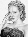 Drawn Angelina Jolie